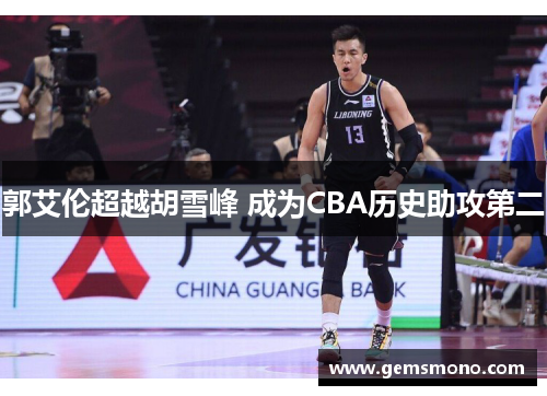 郭艾伦超越胡雪峰 成为CBA历史助攻第二